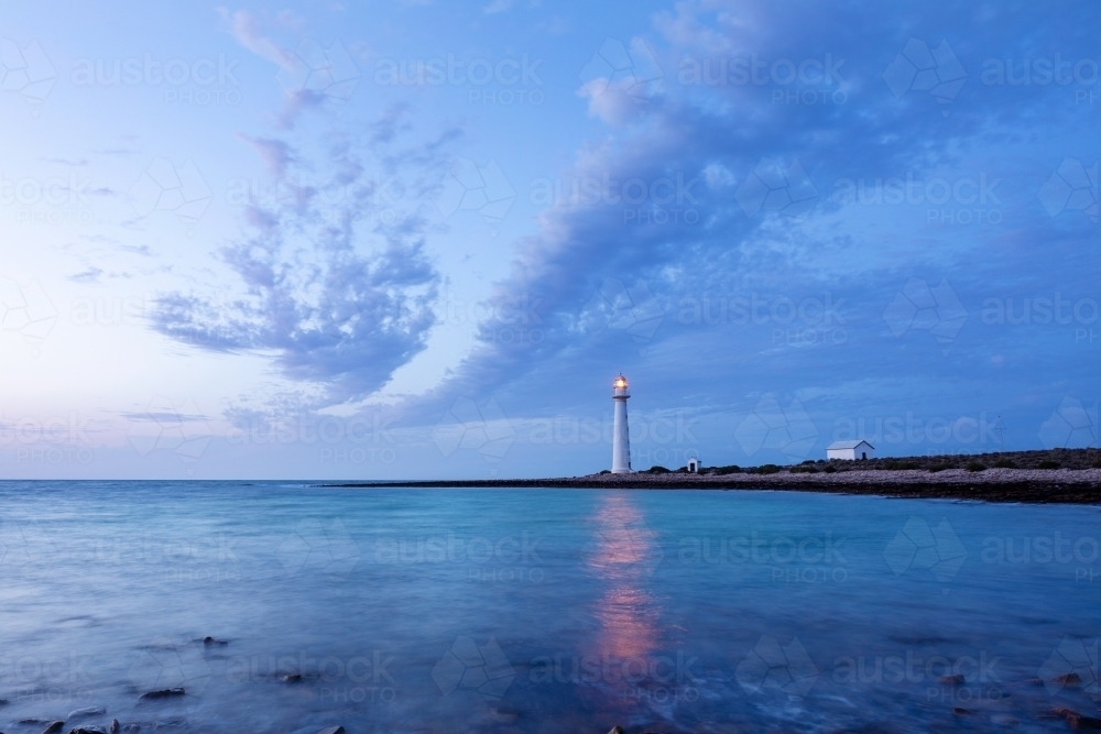 lighthouse at first light - Australian Stock Image