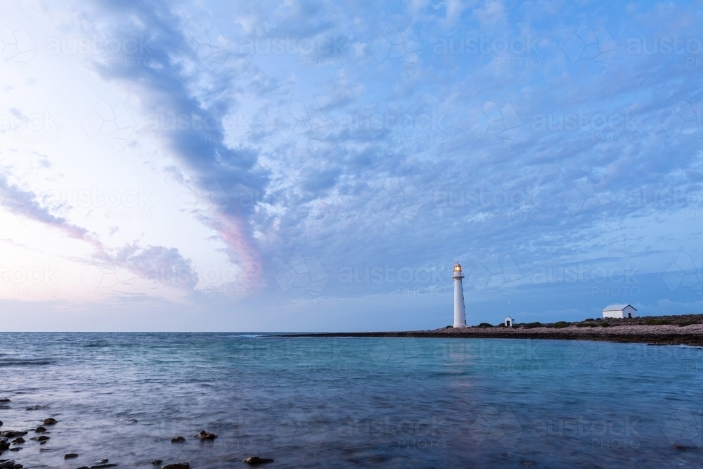 lighthouse at sunrise - Australian Stock Image
