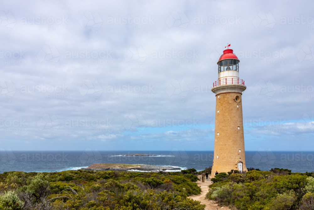 Lighthouse on Kangaroo Island - Australian Stock Image