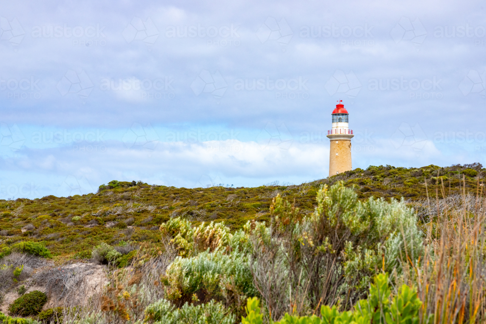 Lighthouse on Kangaroo Island - Australian Stock Image