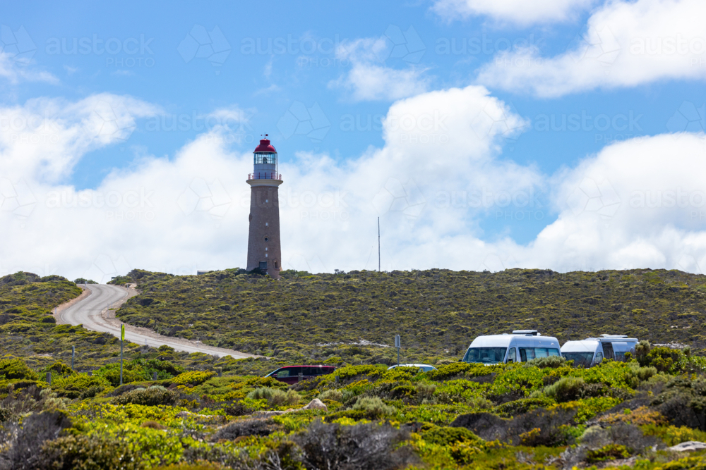 Lighthouse on Kangaroo Island - Australian Stock Image
