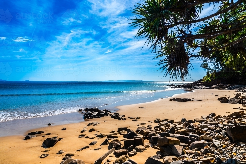 Little Cove beach and Ocean - Australian Stock Image