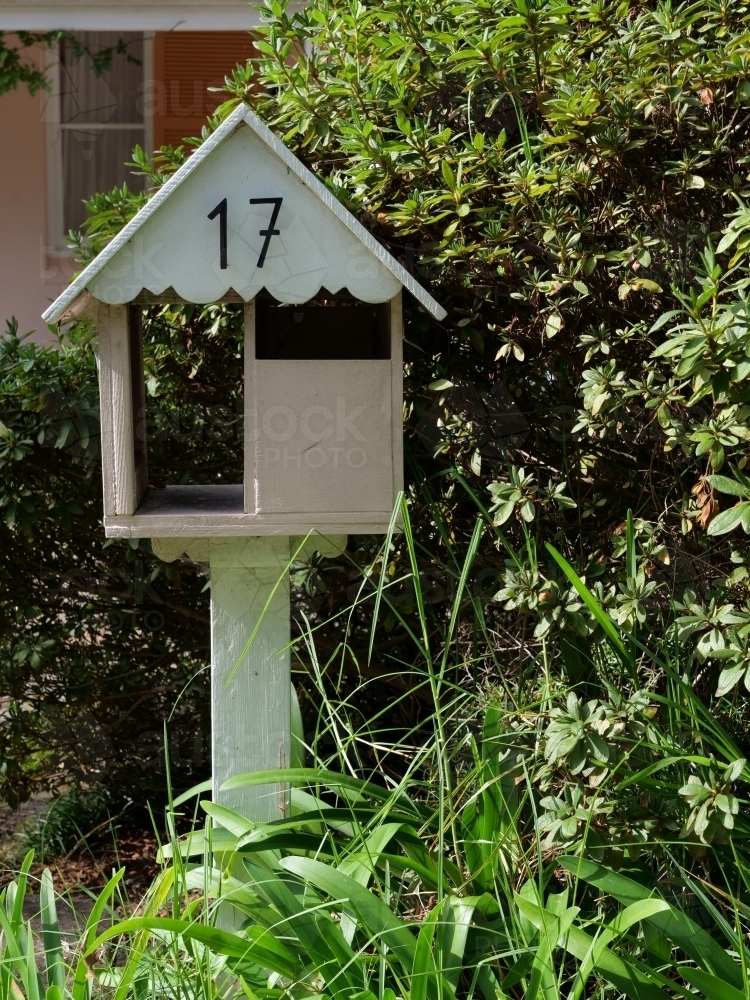 Little old Letterbox for #17 - Australian Stock Image
