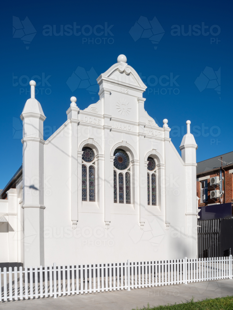 Lodge Namoi Hall in Narrabri, new south wales, australia - Australian Stock Image