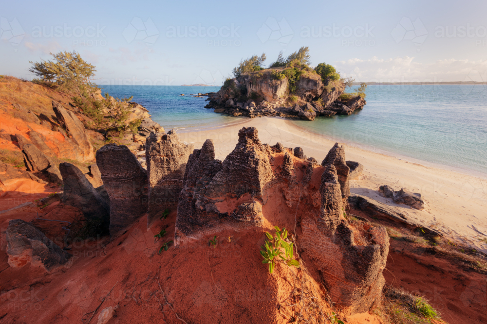 Lonely Beach, Bawaka, East Arnhem Land - Australian Stock Image