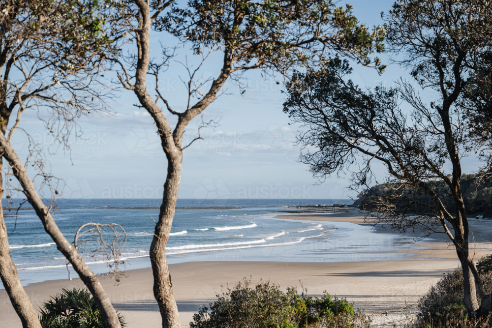 low tide at the beach : Austockphoto low tide at the beach - Australian Stock Image