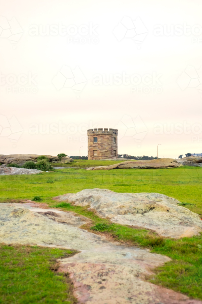 Macquarie Watchtower at La Perouse - Australian Stock Image