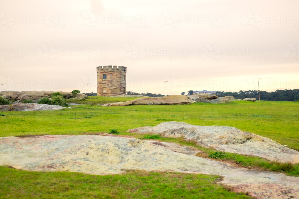 Macquarie Watchtower at La Perouse - Australian Stock Image