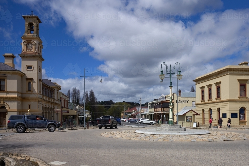 Mainstreet of Beechworth, VIC - Australian Stock Image