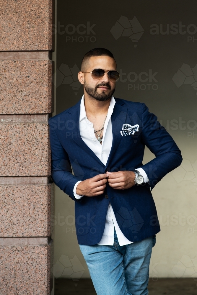 man in suit - Australian Stock Image