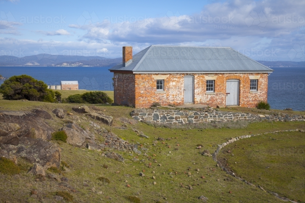 Miller's Cottage (c.1846) - Maria Island National Park - Tasmania - Australia - Australian Stock Image