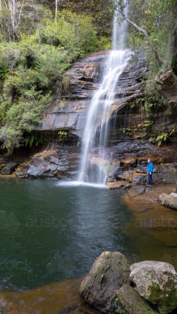 Minnehaha Falls - Australian Stock Image