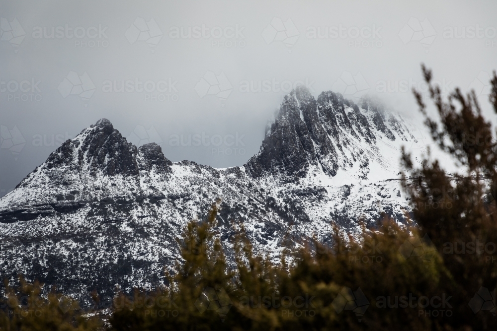 Misty Mountains - Australian Stock Image