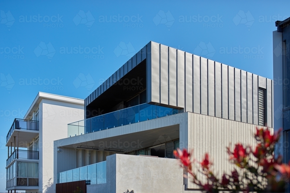 Modern architectural house - Australian Stock Image
