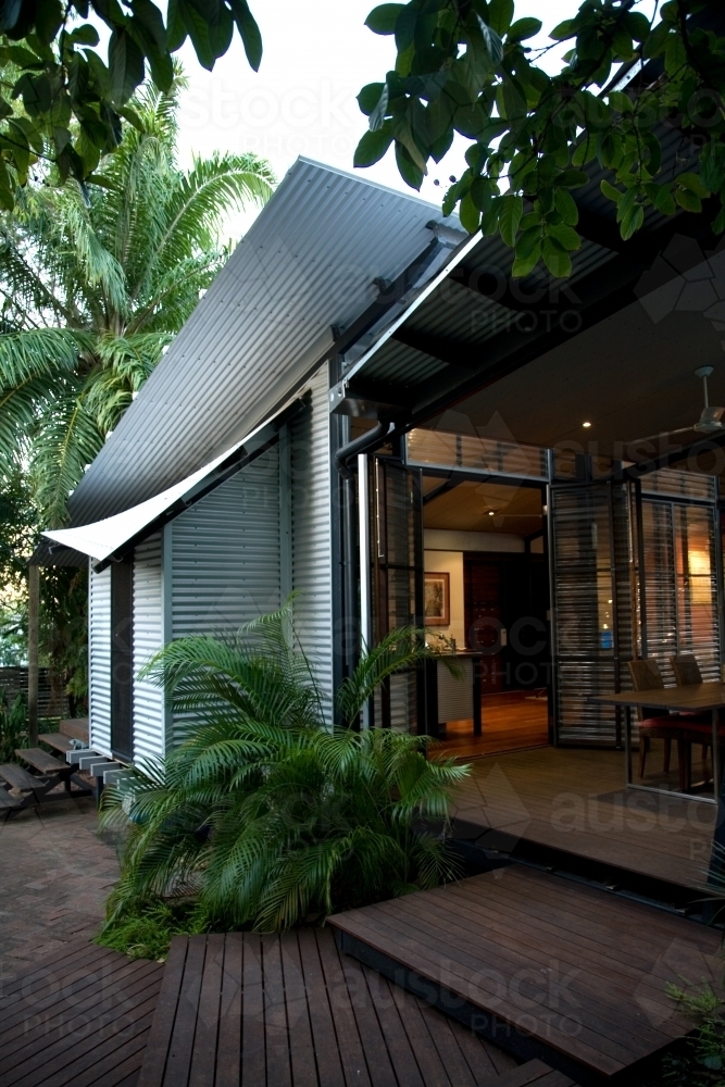 Modern architecture detail of home - Australian Stock Image