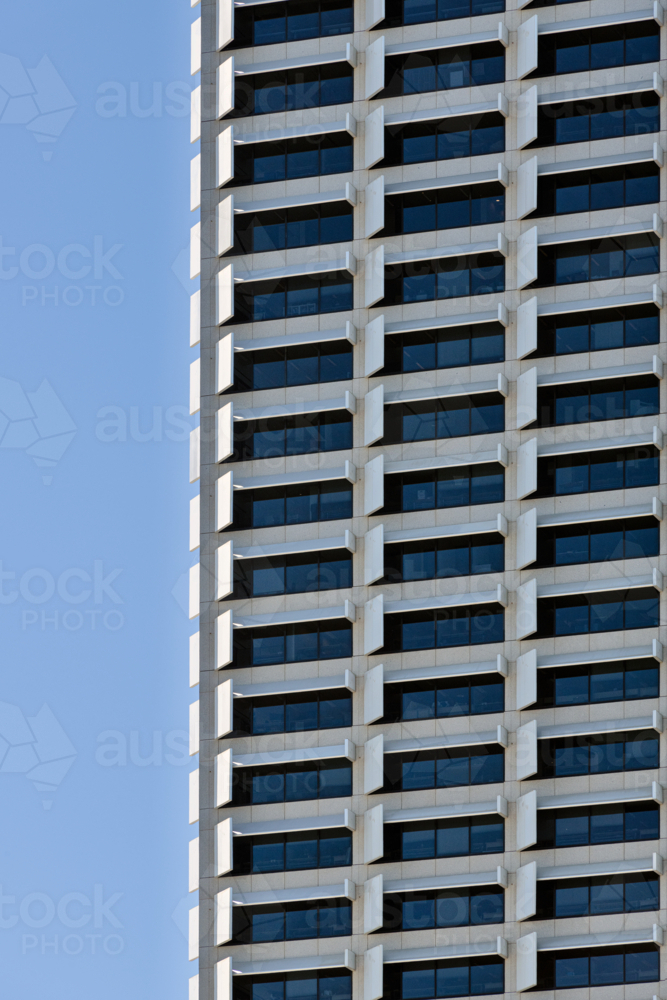 Modern building architecture in the City of Perth Western Australia - Australian Stock Image