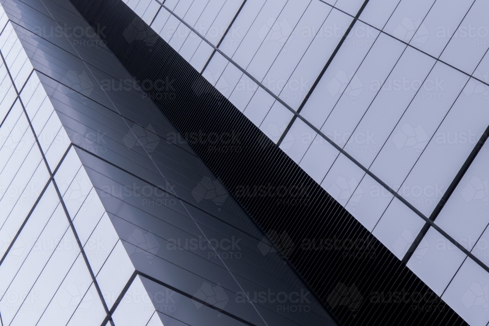 Image of Modular Cladding on Contemporary Building Facade - Austockphoto