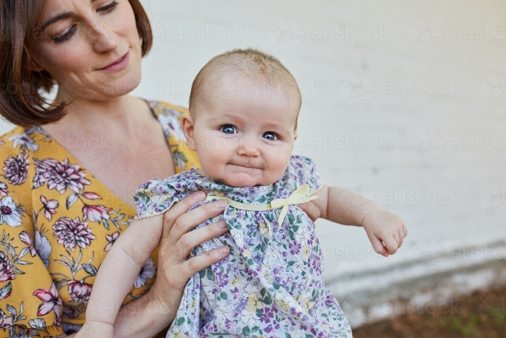 Mother and baby girl - Australian Stock Image
