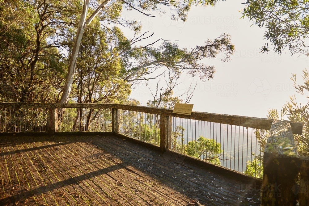 Mountain view at sunrise - Australian Stock Image