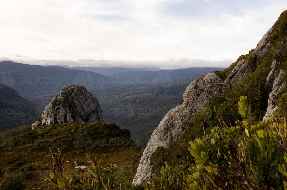 Mountainous region - Australian Stock Image