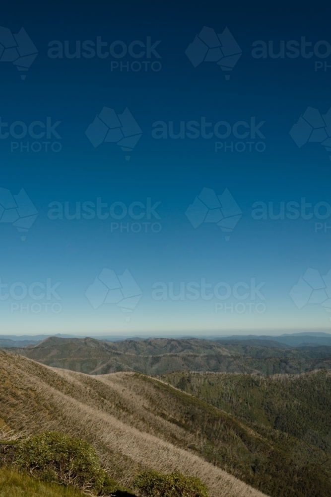 mountains in the summer - Australian Stock Image