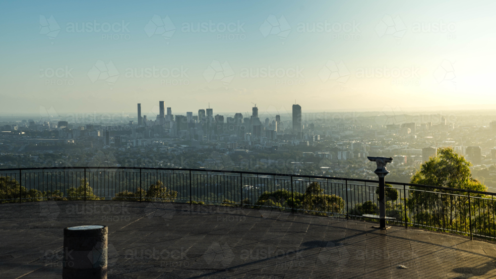 Mt Cootha Lookout - Australian Stock Image