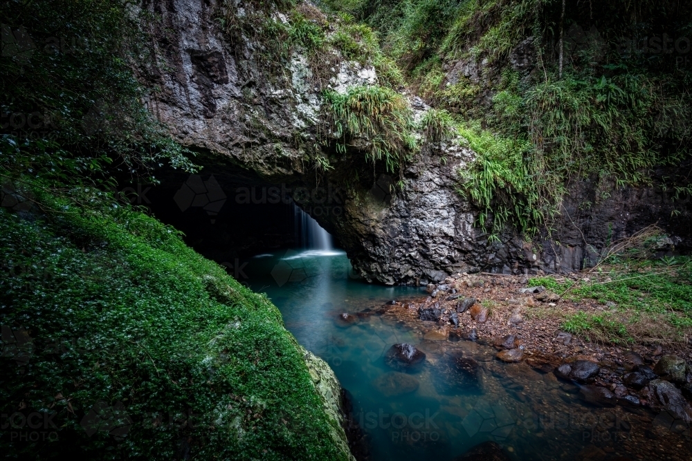 Natural Bridge - Australian Stock Image