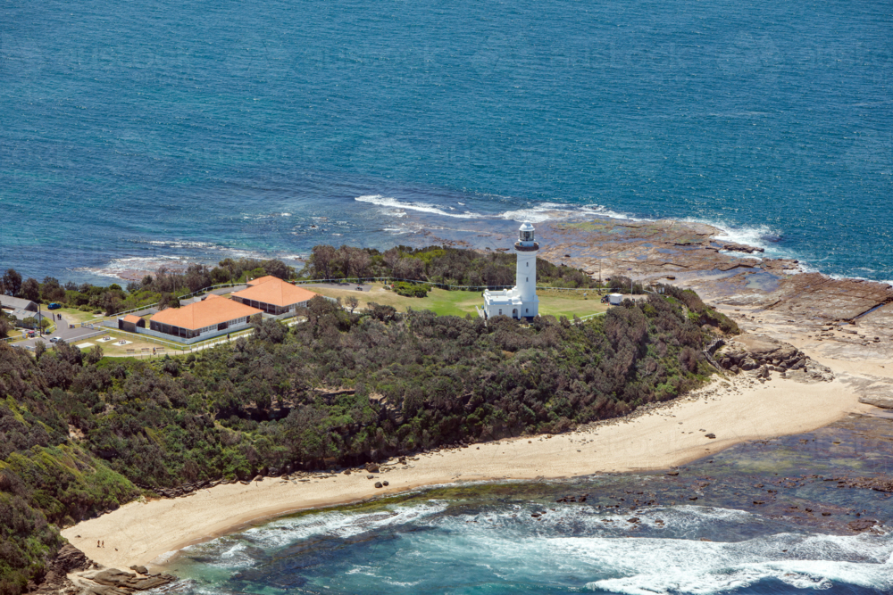 Norah Head Lighthouse - Australian Stock Image