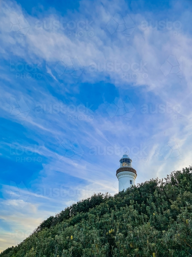 Norah Head Lighthouse on the NSW Central Coast - Australian Stock Image