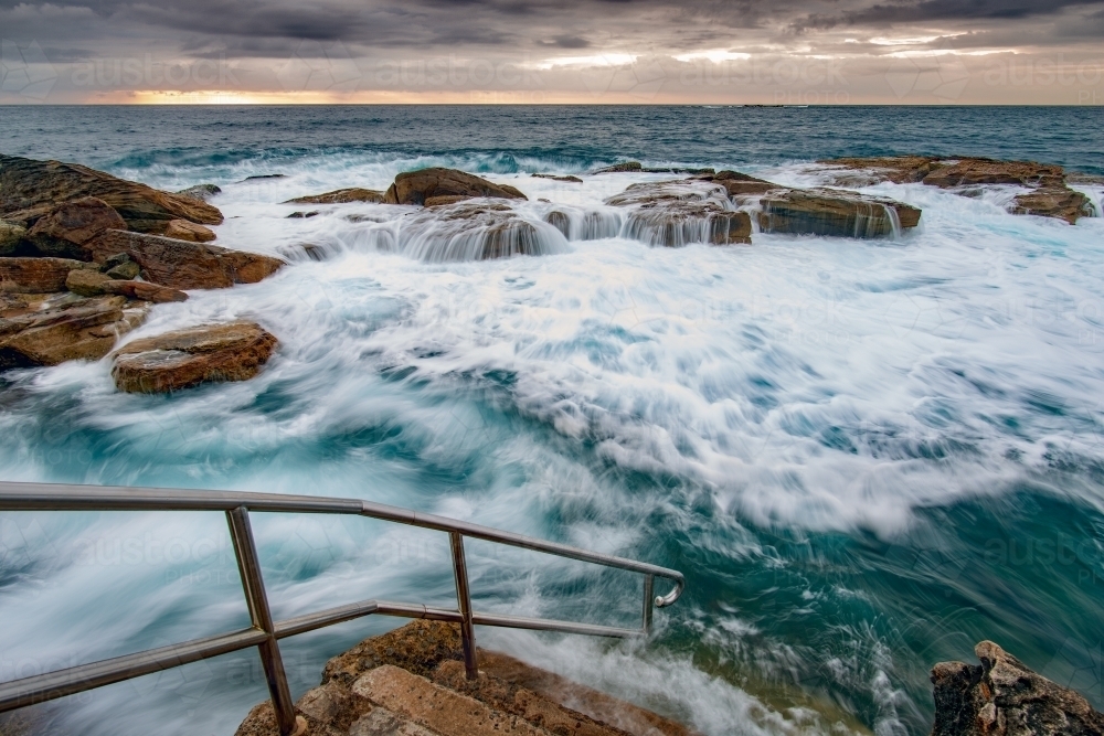 Ocean Pool - Australian Stock Image