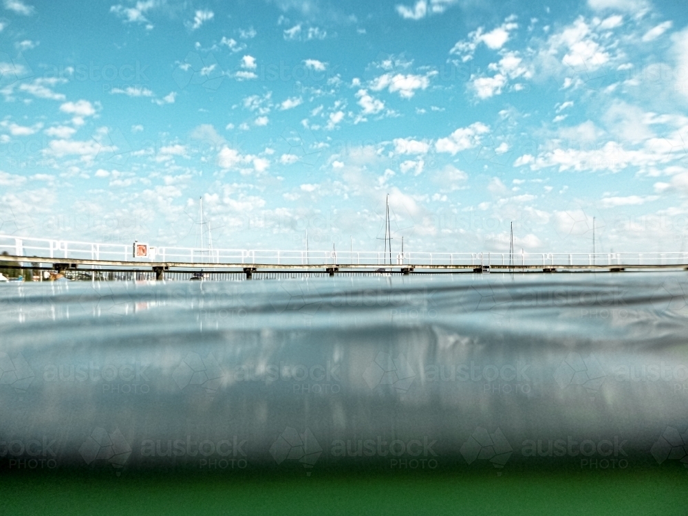 Ocean water surface - Australian Stock Image