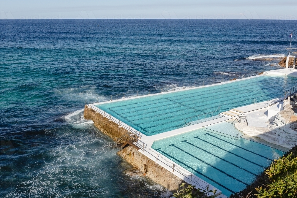 Oceanside Pool Image of Oceanside Pool - Austockphoto