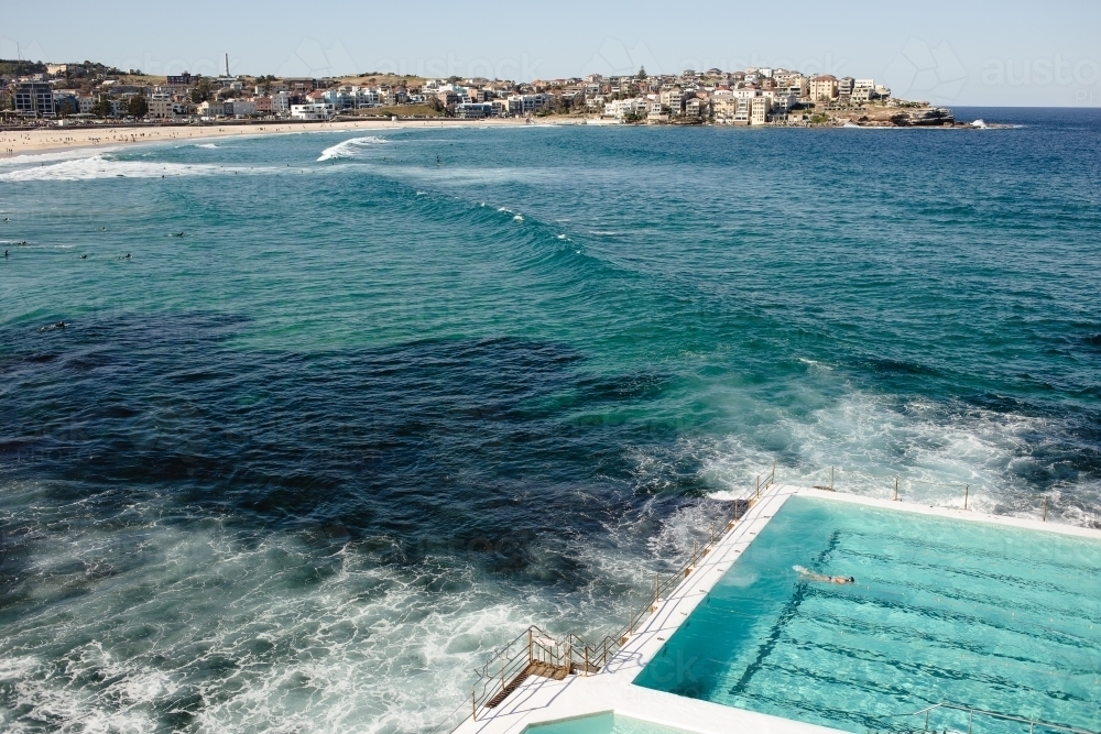 Oceanside Pool - Australian Stock Image
