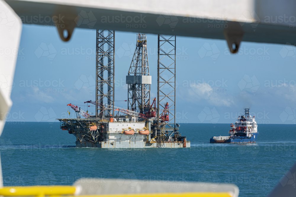 Off shore industry - Australian Stock Image