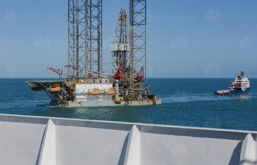 Off shore industry - Australian Stock Image