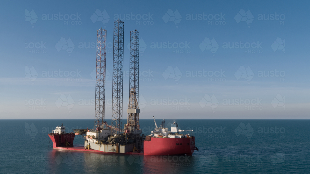 Off shore industry - Australian Stock Image