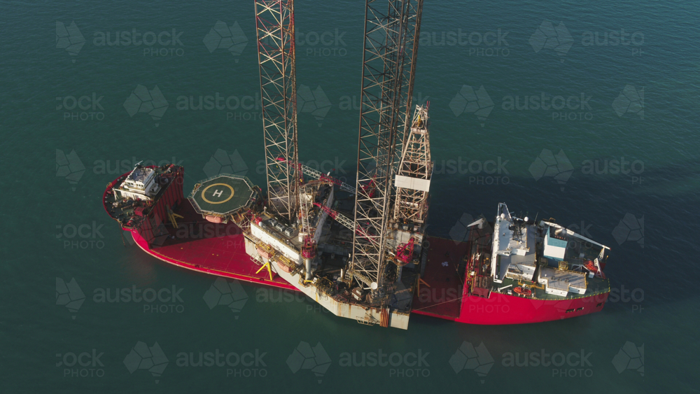 Off shore industry - Australian Stock Image