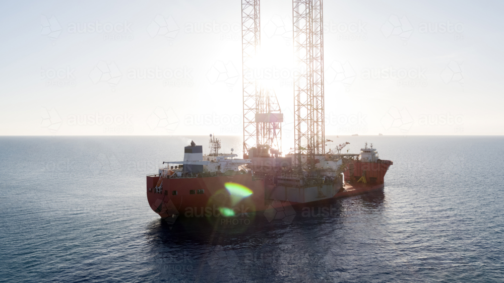 Off shore Industry - Australian Stock Image