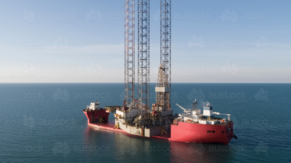 Off shore industry - Australian Stock Image