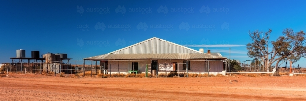 Old Betoota Hotel - Australian Stock Image