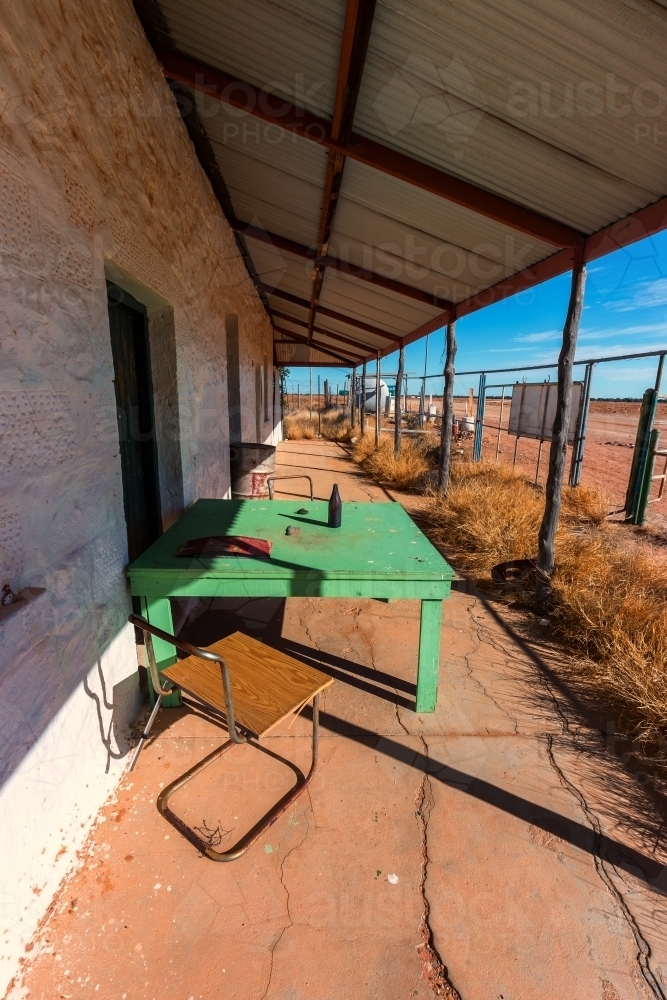 Old Betoota Hotel - Australian Stock Image