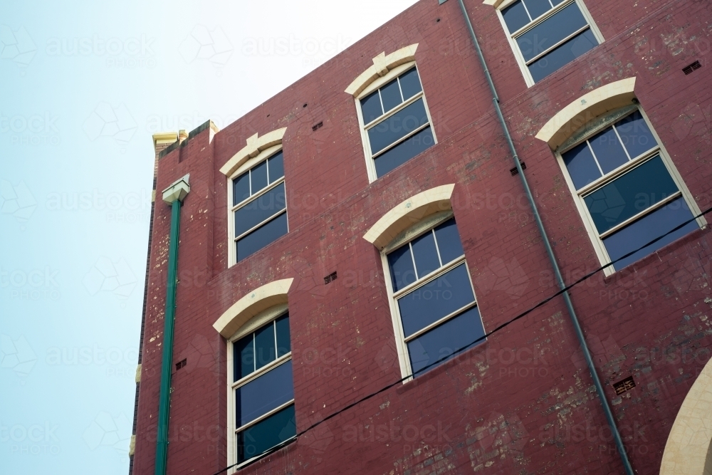 old building and windows - Australian Stock Image
