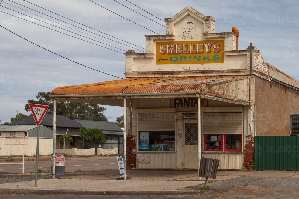 Old corner store - Australian Stock Image