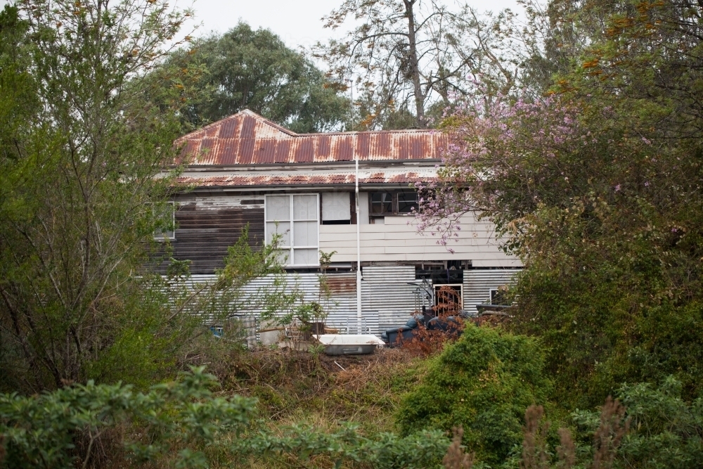 Old dilapidated house - Australian Stock Image