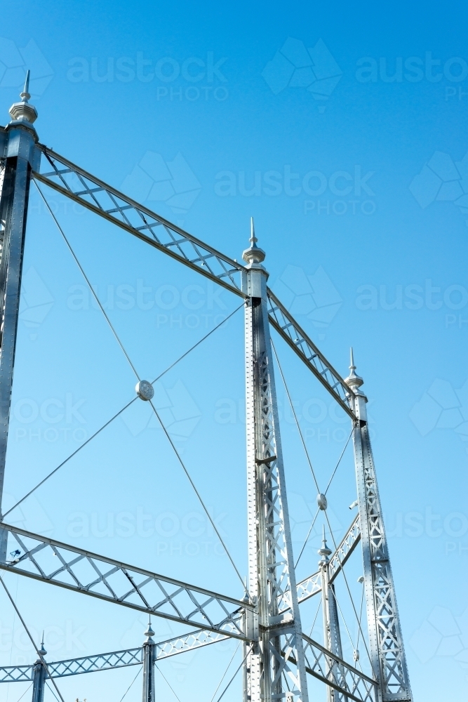 Image of Old gasworks structure restored in a city centre - Austockphoto