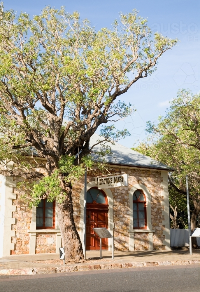 Old historical building in Darwin city - Australian Stock Image