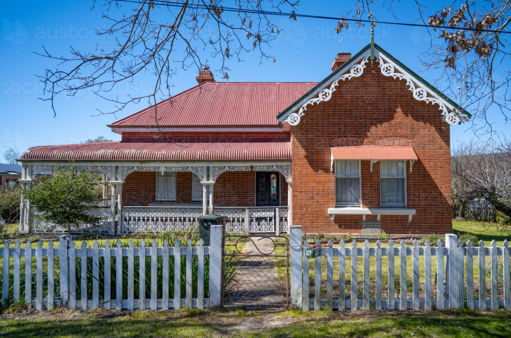 Old house in Tenterfield, New South Wales, Australia - Australian Stock Image