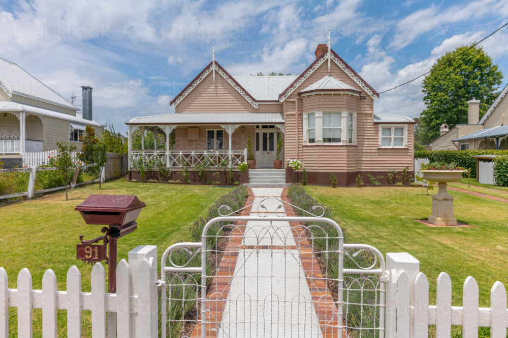 Old house in Tenterfield, Northern New South Wales, Australia - Australian Stock Image