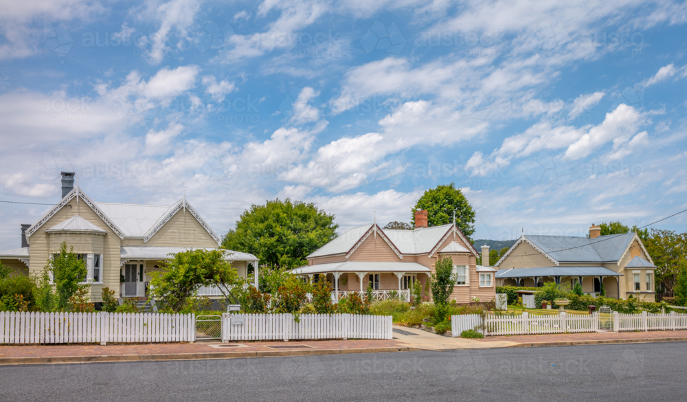 Old Houses in Tenterfield, northern New South Wales, Australia - Australian Stock Image