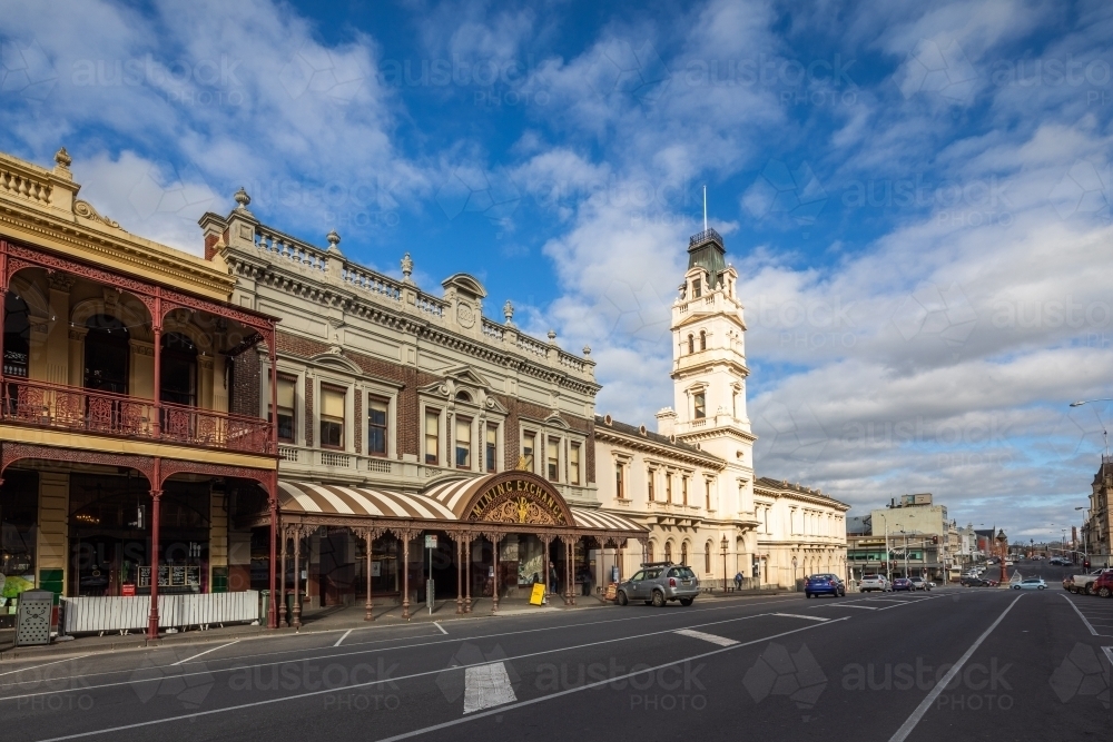 Old Post Office Ballarat - Australian Stock Image